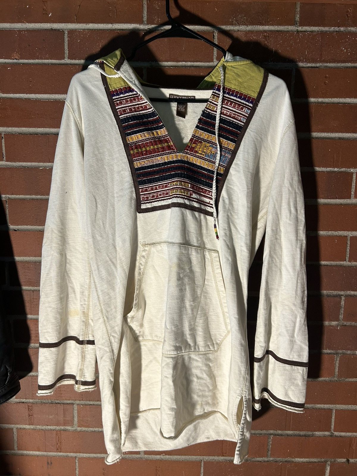 Lucky Brand × Vintage Vintage Lucky Brand Hoodie Size M / US 6-8 / IT 42-44 - 1 Thumbnail