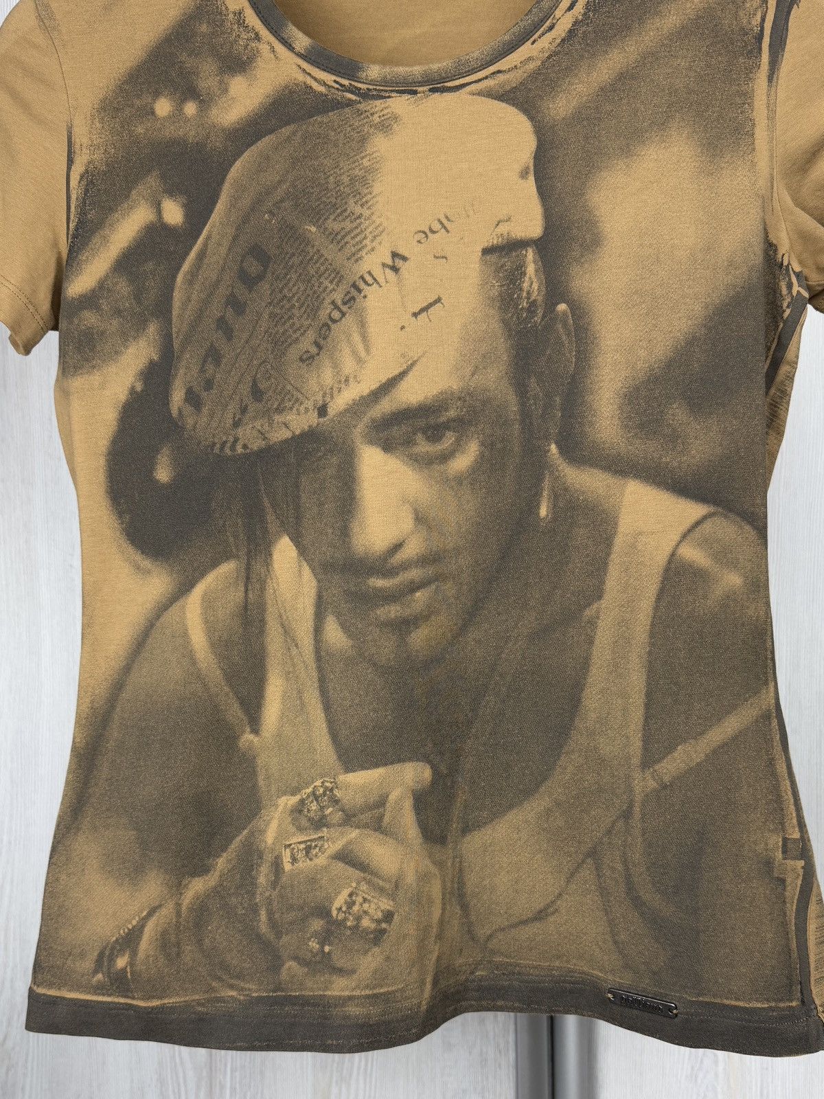John Galliano Vintage John Galliano 'Galliano's Club’ RARE Rhinestones Tee Size S / US 4 / IT 40 - 4 Thumbnail