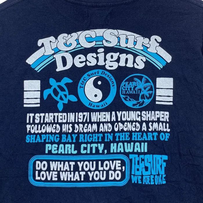 Vintage Vintage 90’ T&C SURF DESIGNS Do What You Love Tee Shirt Size US M / EU 48-50 / 2 - 5 Thumbnail