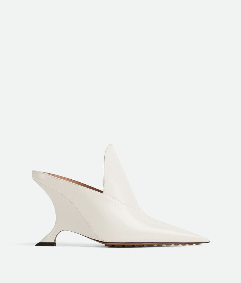Bottega Veneta o1n1vont1225 Rocket Mule in White Size US 10 / IT 40 - 1 Thumbnail