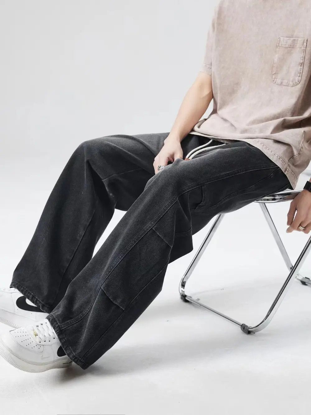Japanese Brand × Jean Vintage hip-hop street casual jeans Size US 33 - 3 Thumbnail