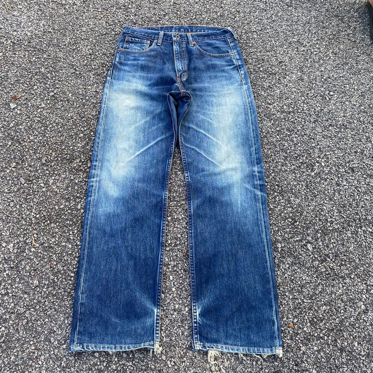 Levi's 💥Best Offer💥Vintage 90s Levis 503 Distressed Denim Size US 31 - 1 Thumbnail