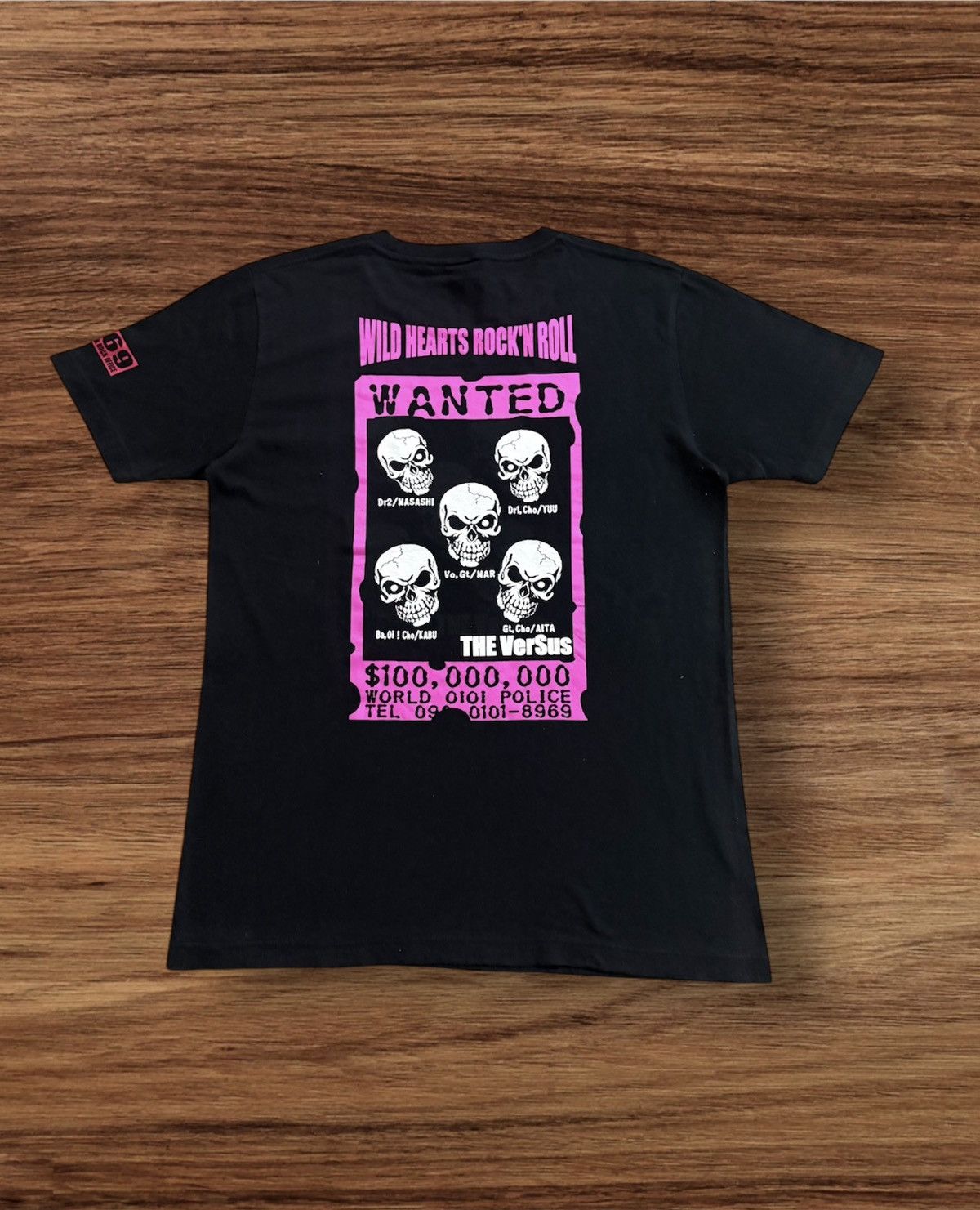 Band Tees Japanese Brand wild Hearts ROCK N ROLL Tee Size US M / EU 48-50 / 2 - 1 Thumbnail
