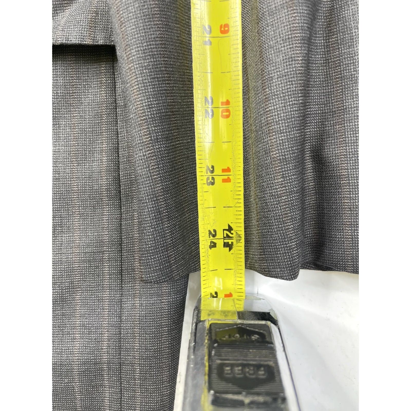 Ermenegildo Zegna VINTAGE Ermenegildo Zegna Blazer Men 46R Gray Wool Jacket Sport Coat Suit 15 Milmil 15 Size 46R - 6 Thumbnail