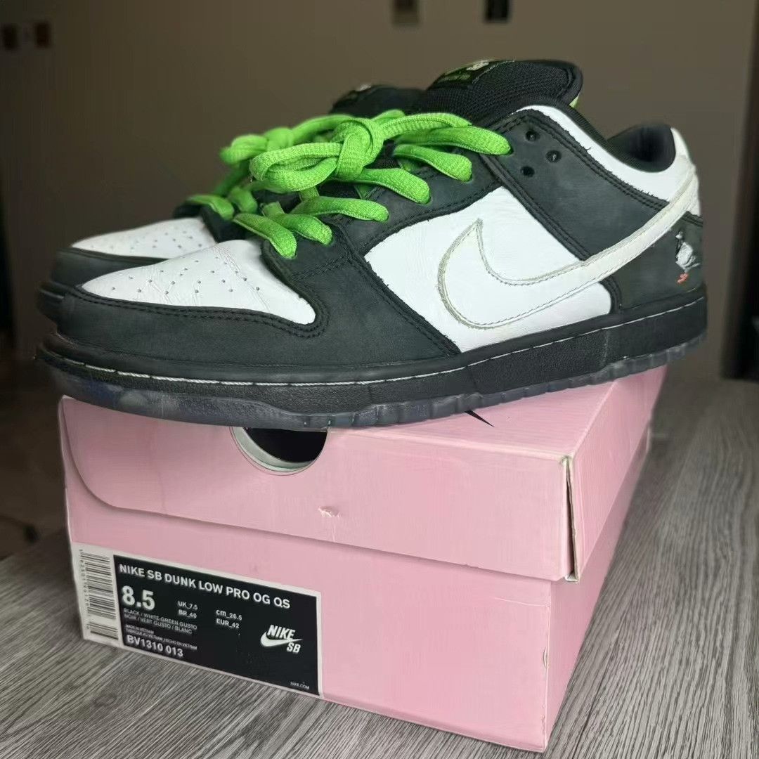 Nike Nike DUNK Black Lowtop Sneakers 42 Men Size US 9 / EU 42 - 1 Thumbnail