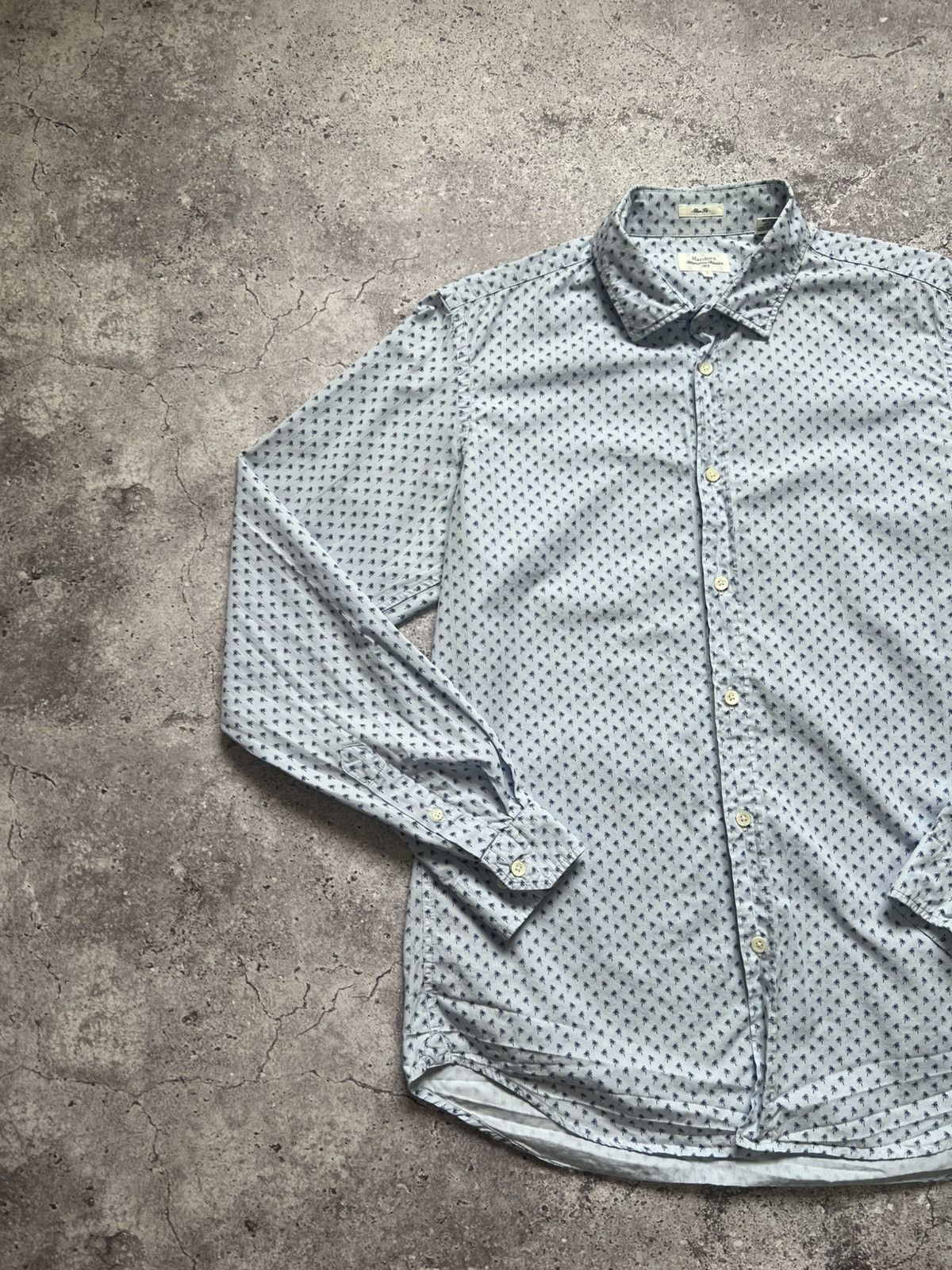 Hartford Hartford Shirt Slim Fit Button Up Blue Men's Size US L / EU 52-54 / 3 - 2 Thumbnail
