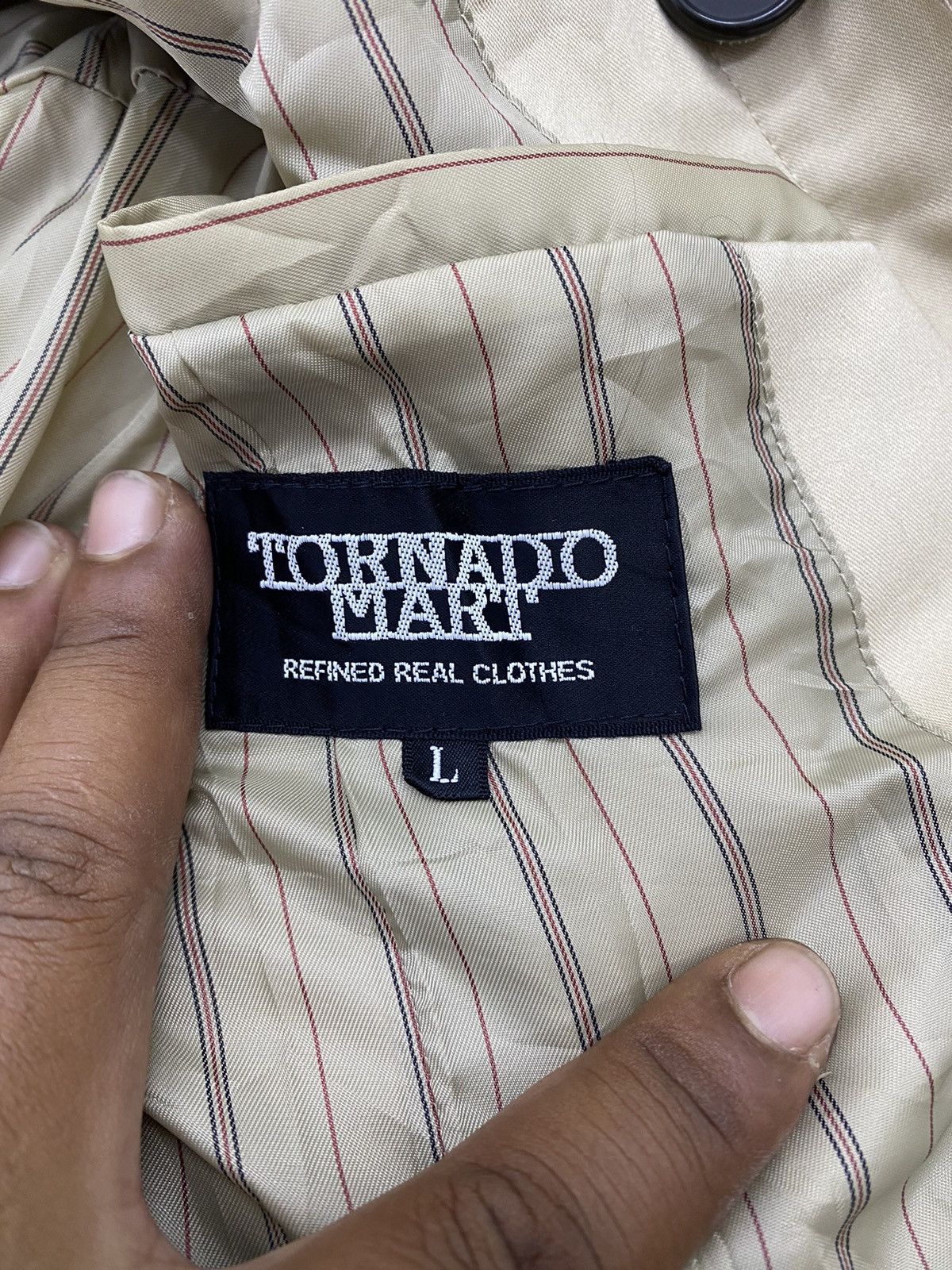 Tornado Mart (S)TORNADO MART TRENCH COAT Size L / US 10 / IT 46 - 10 Thumbnail