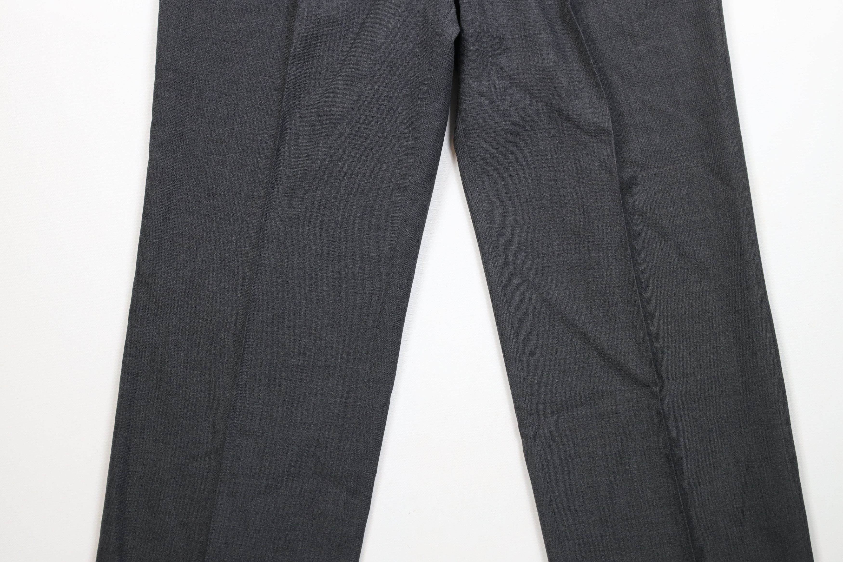 Vintage Vintage 70s Streetwear Wide Leg Chino Pants Gray USA Size US 34 / EU 50 - 3 Thumbnail