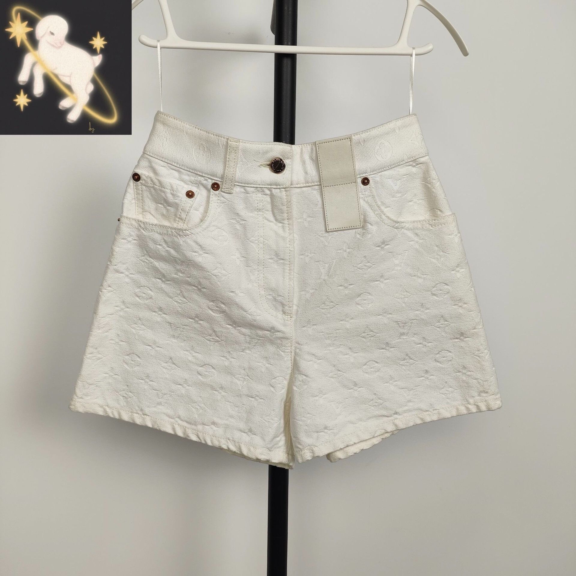 Louis Vuitton Louis Vuitton White Pants 34 Women Size 34" / US 12 / IT 48 - 1 Thumbnail