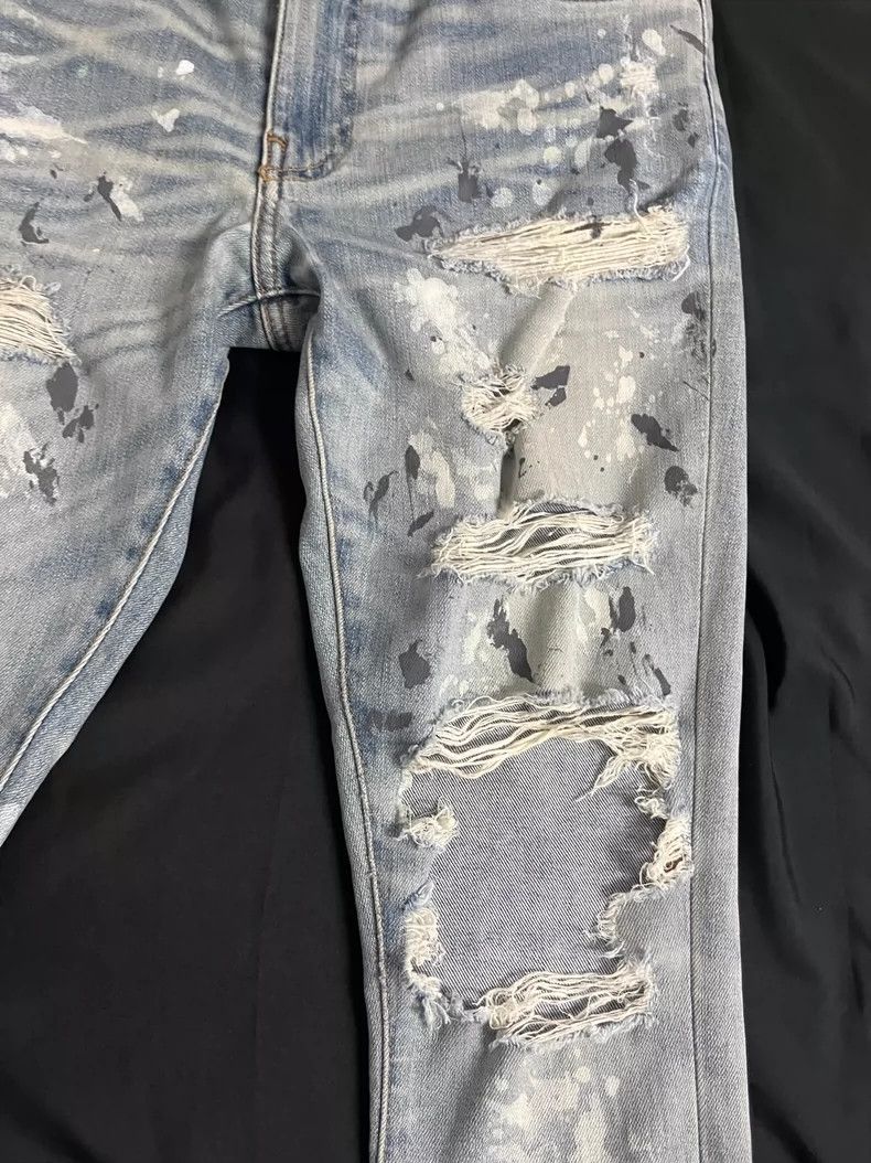 Amiri Amiri 17SS Super Destroy Painter Jean 2502-Nextarrow Size US 30 / EU 46 - 3 Thumbnail