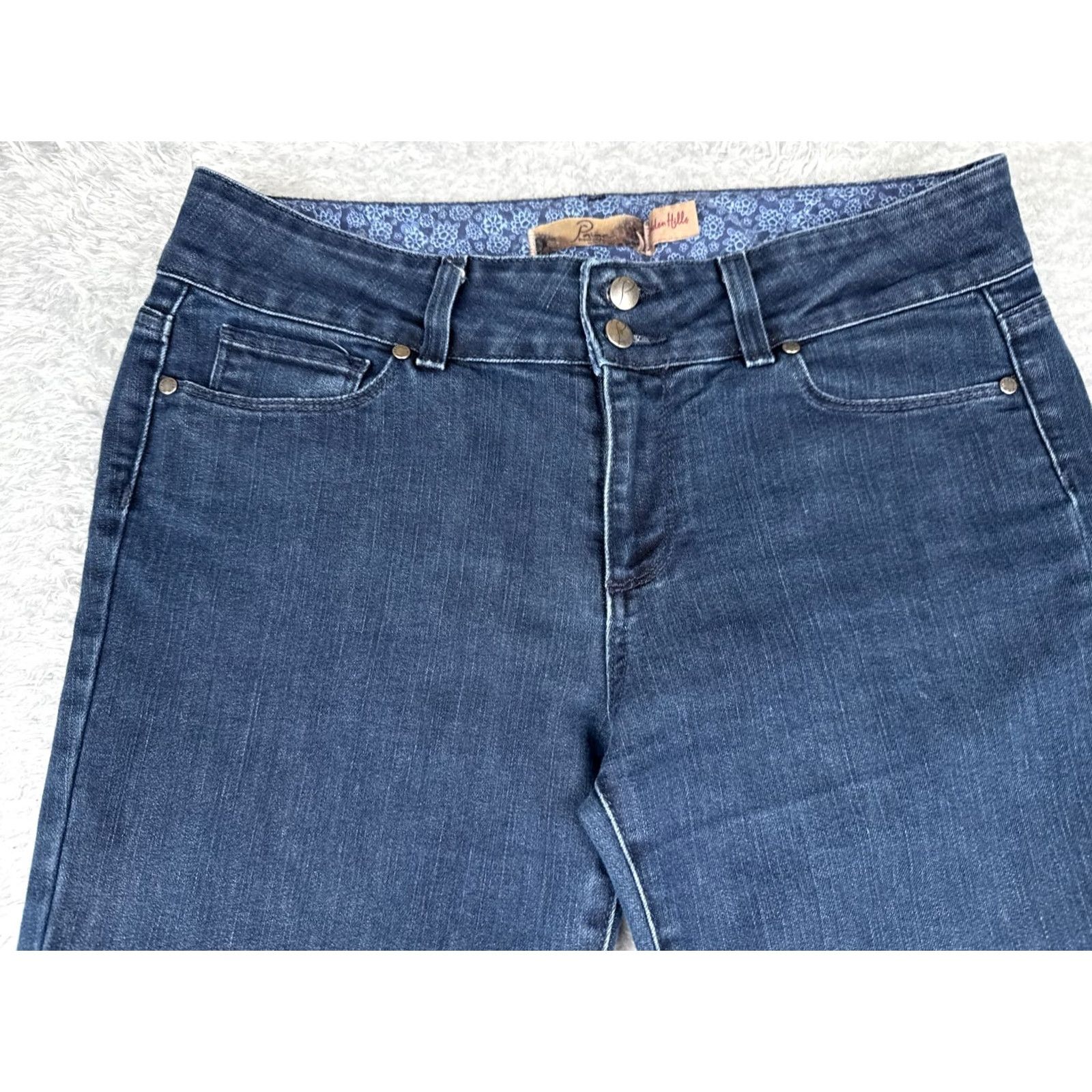 Paige Paige Jeans Womens 30 Blue Denim Bootcut Dark Wash USA Made 30x32 Jeans Womens Bootcut 90s Southwestern USA Color Blue Size 30 Regular Womens Paige Size 30" / US 8 / IT 44 - 4 Thumbnail