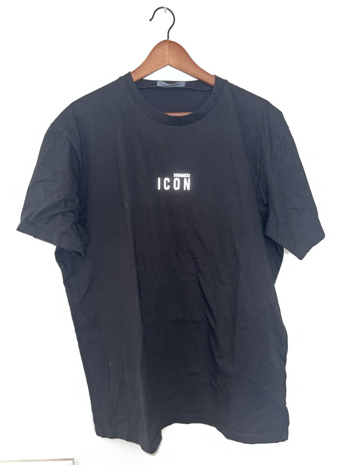Dsquared2 DSquared Icon Reflective Logo Tee XXL Size US XXL / EU 58 / 5 - 2 Thumbnail