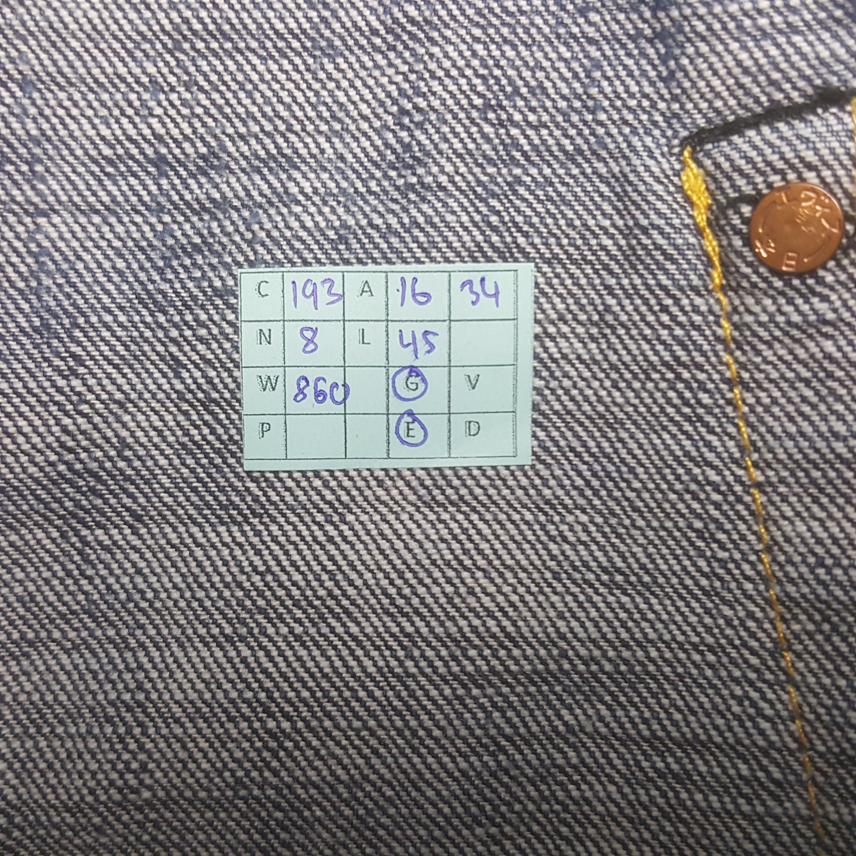 Evisu Vintage Evisu Japan Selvedge Custom Daicock Denim Jeans Size US 32 / EU 48 - 14 Thumbnail