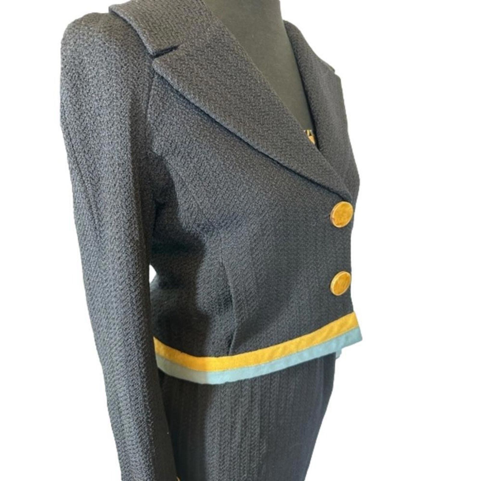 St. John St John Couture Women's Skirt Suit Set Size S / US 4 / IT 40 - 3 Thumbnail