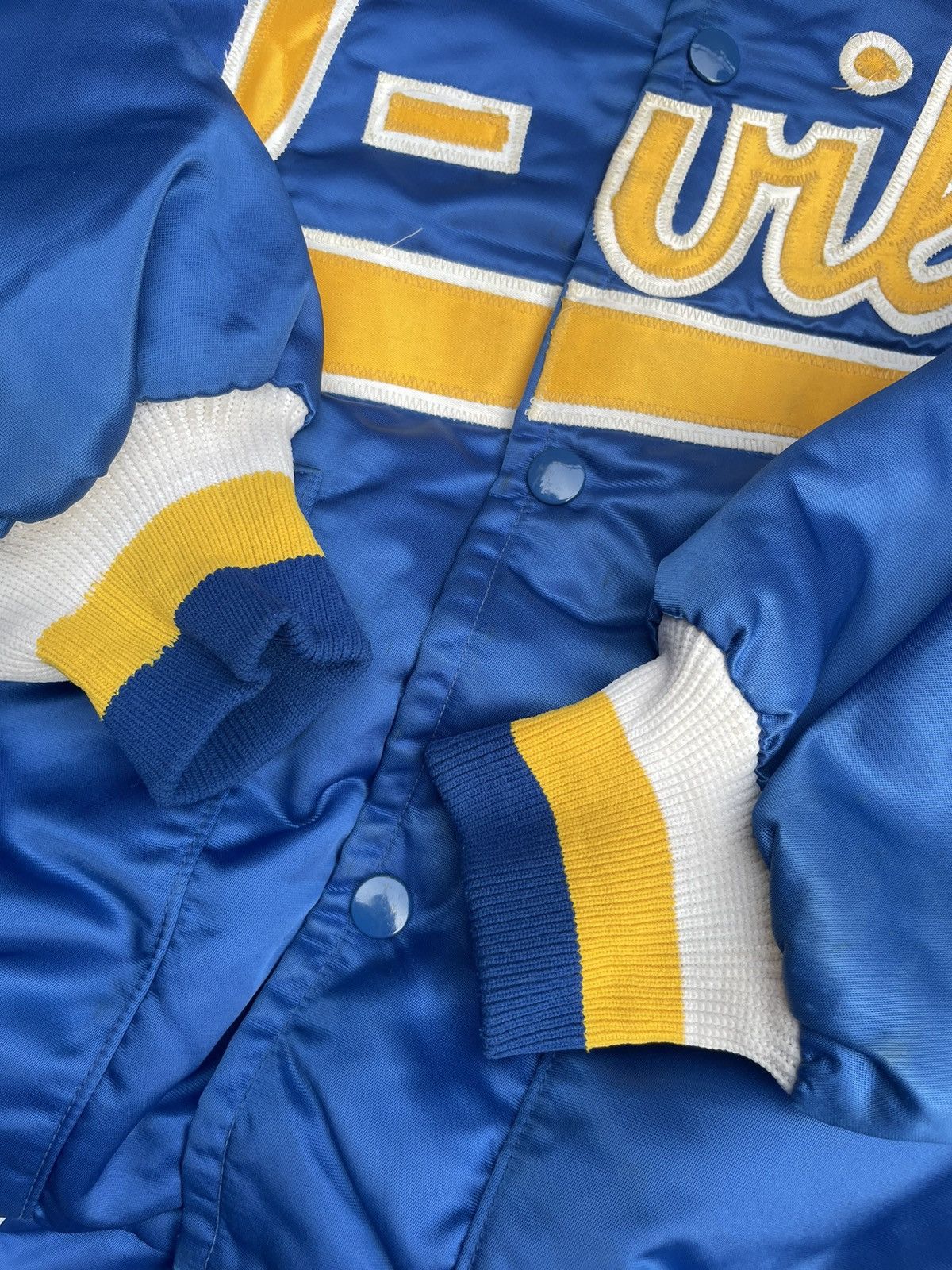 Vintage Vintage 80’s Jackson Ville State Champion Jacket Size US L / EU 52-54 / 3 - 16 Thumbnail