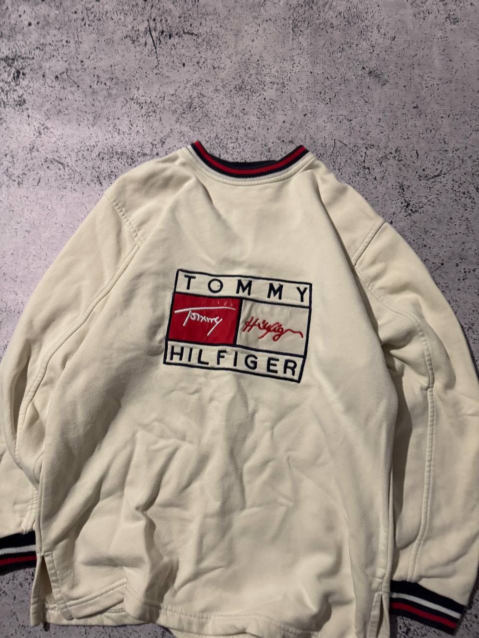 Tommy Hilfiger sweatshirt TOMMY HILFIGER VINTAGE 90s Size US M / EU 48-50 / 2 - 3 Thumbnail