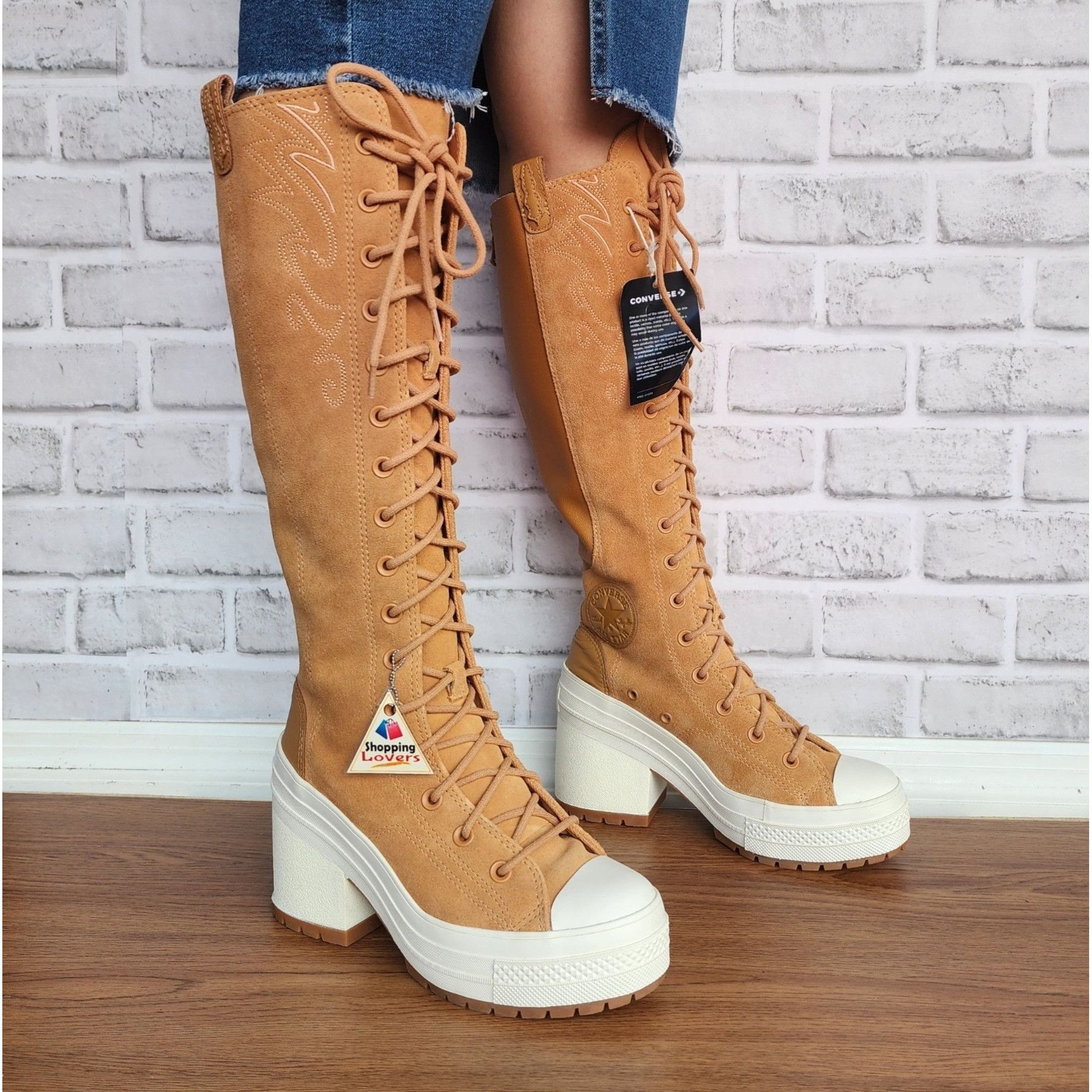 Converse ⭐Converse Chuck 70 De Luxe Heel XX Hi Western Sz 5 Men's Sho Size US 5 / EU 37 - 3 Thumbnail