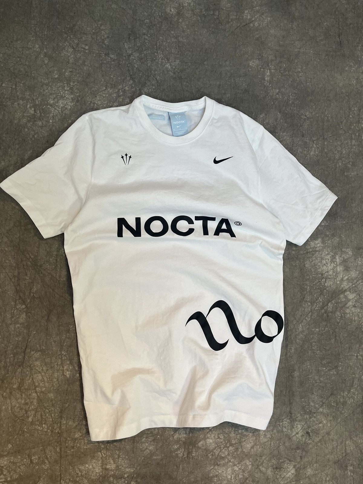 image of Drake Nocta Tee in White, Men's (Size Medium)