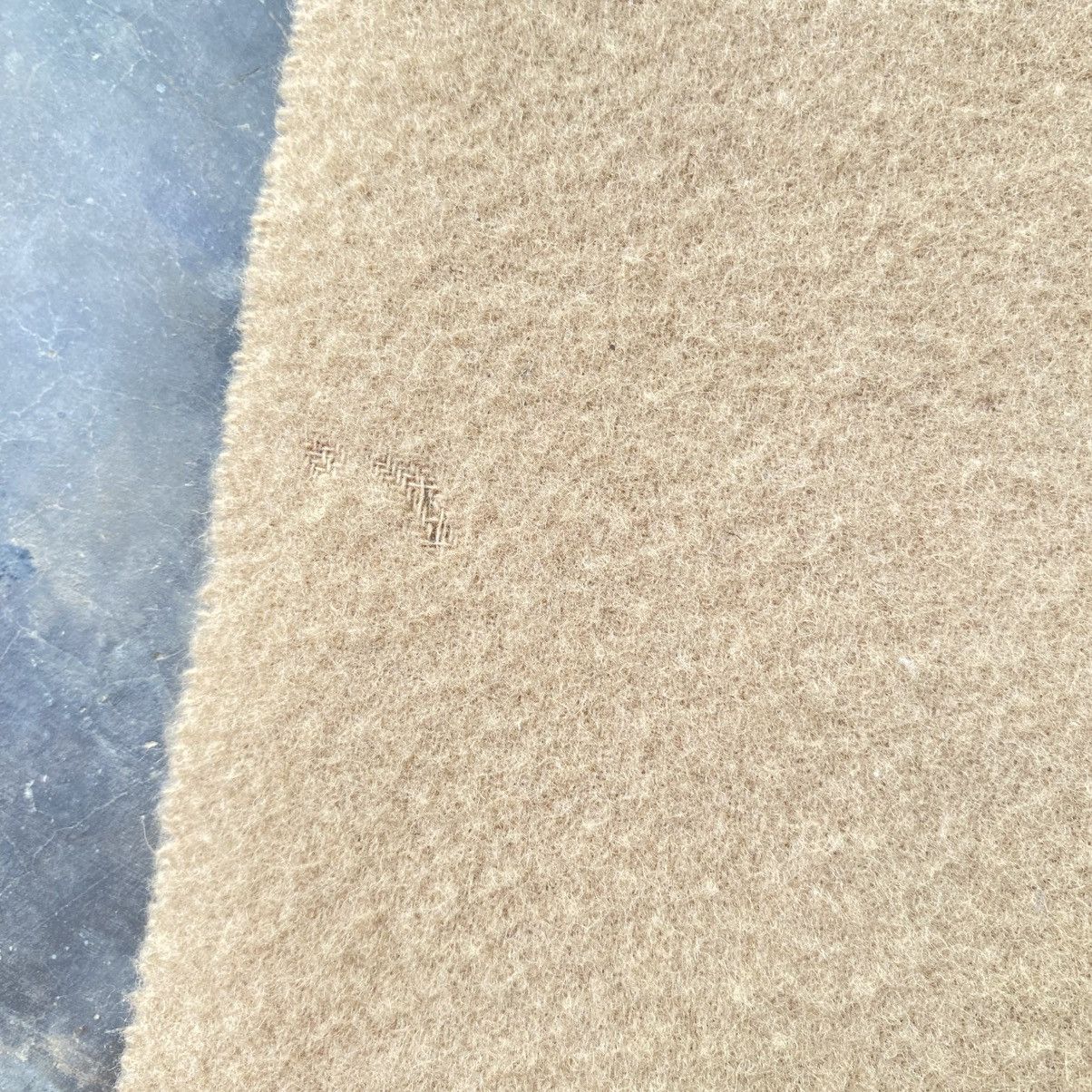 Polo Ralph Lauren Polo Polo Ralph Lauren Soft Taupe Pure 100%Wool Scarf Size ONE SIZE - 9 Thumbnail