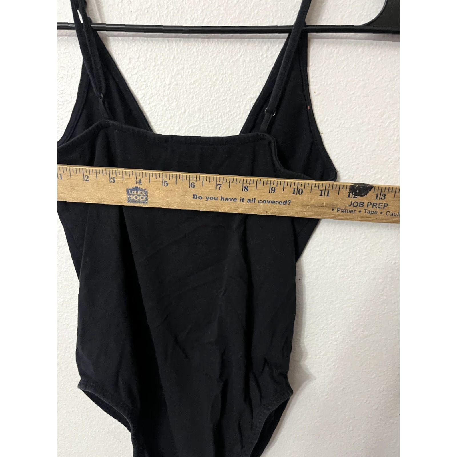 Vintage VINTAGE Divided by H&M Bodysuit One Piece Black V-Neck Sleeveless Size S Womens Bodysuit Size S / US 4 / IT 40 - 5 Thumbnail