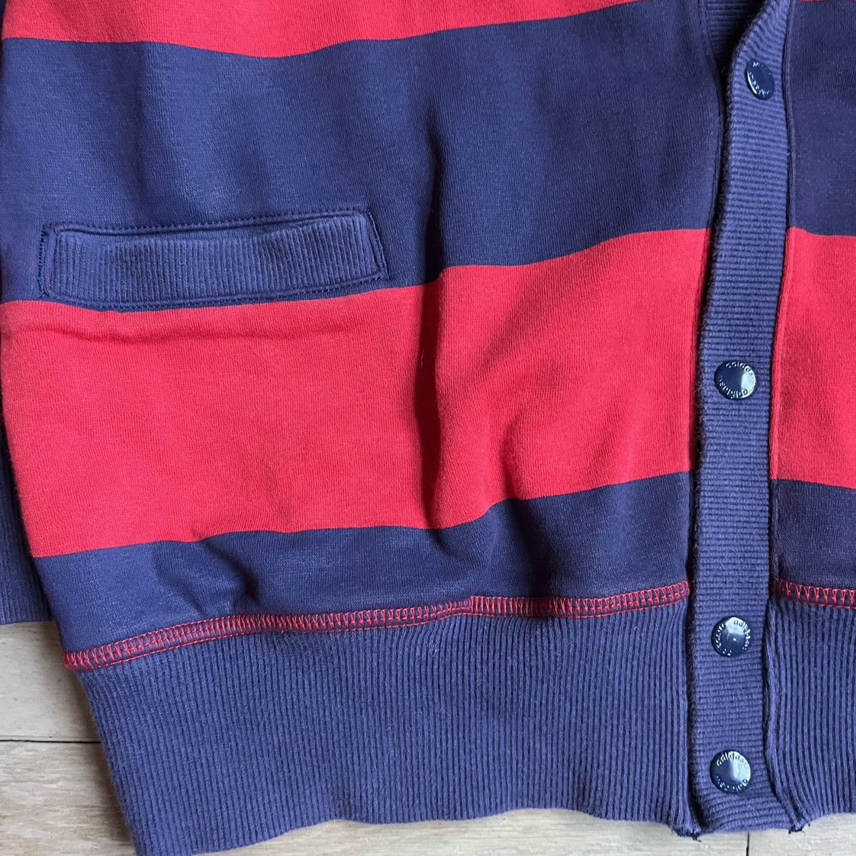 Adidas × Vintage Adidas Vintage Cardigan Sweater Size US S / EU 44-46 / 1 - 5 Thumbnail