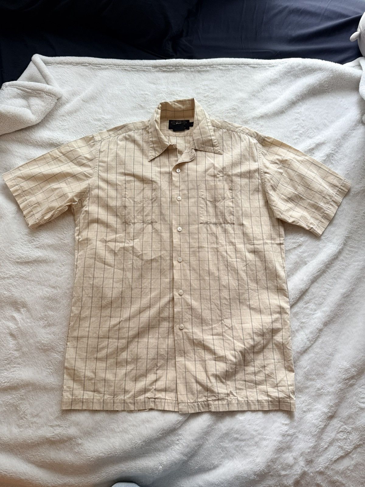 RRL Ralph Lauren RRL button up shirt tan Size US S / EU 44-46 / 1 - 1 Thumbnail