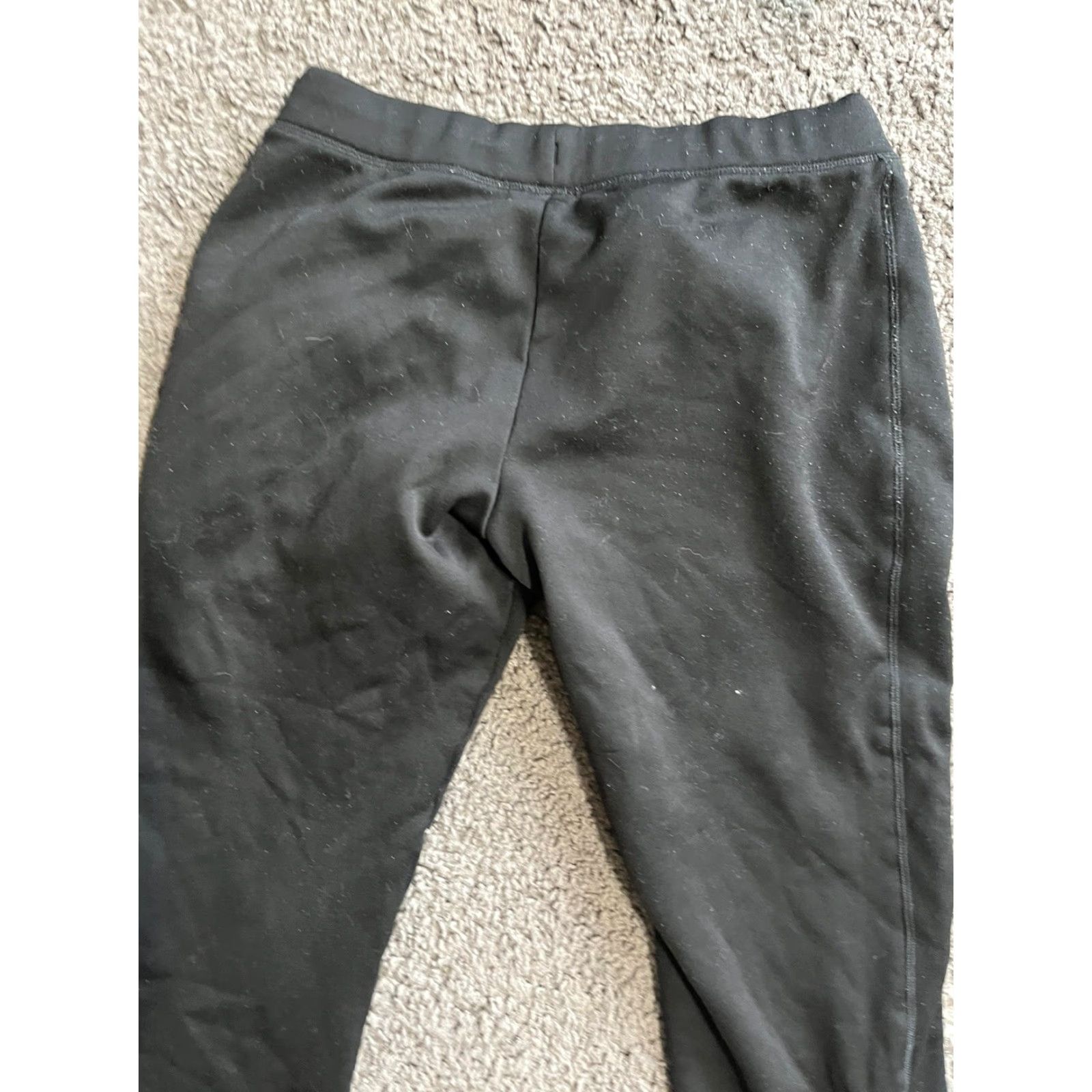 Champion Champion Sweatpants black Small Womens Regular Pants Athletic Fleece Logo Quick Dry Moisture Wicking Elastic Waist Size 28" / US 6 / IT 42 - 4 Thumbnail