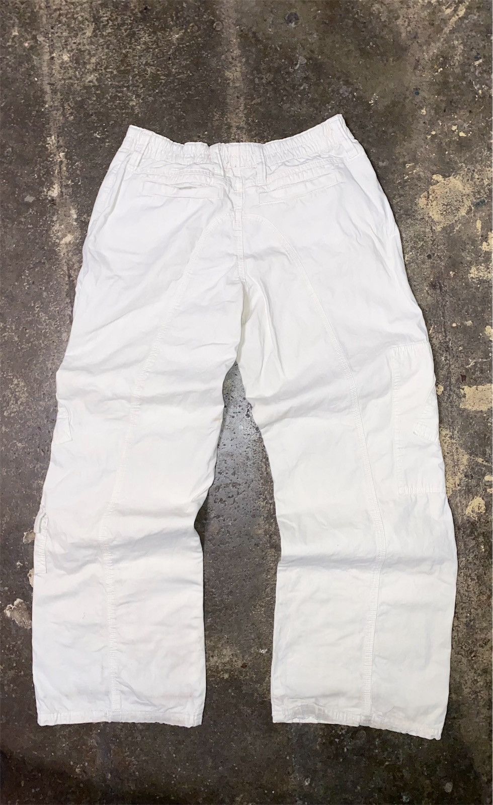 Bdg × Japanese Brand BDG wide leg parachute y2k cargo pants jaded gorpcore skate Size US 31 - 3 Thumbnail