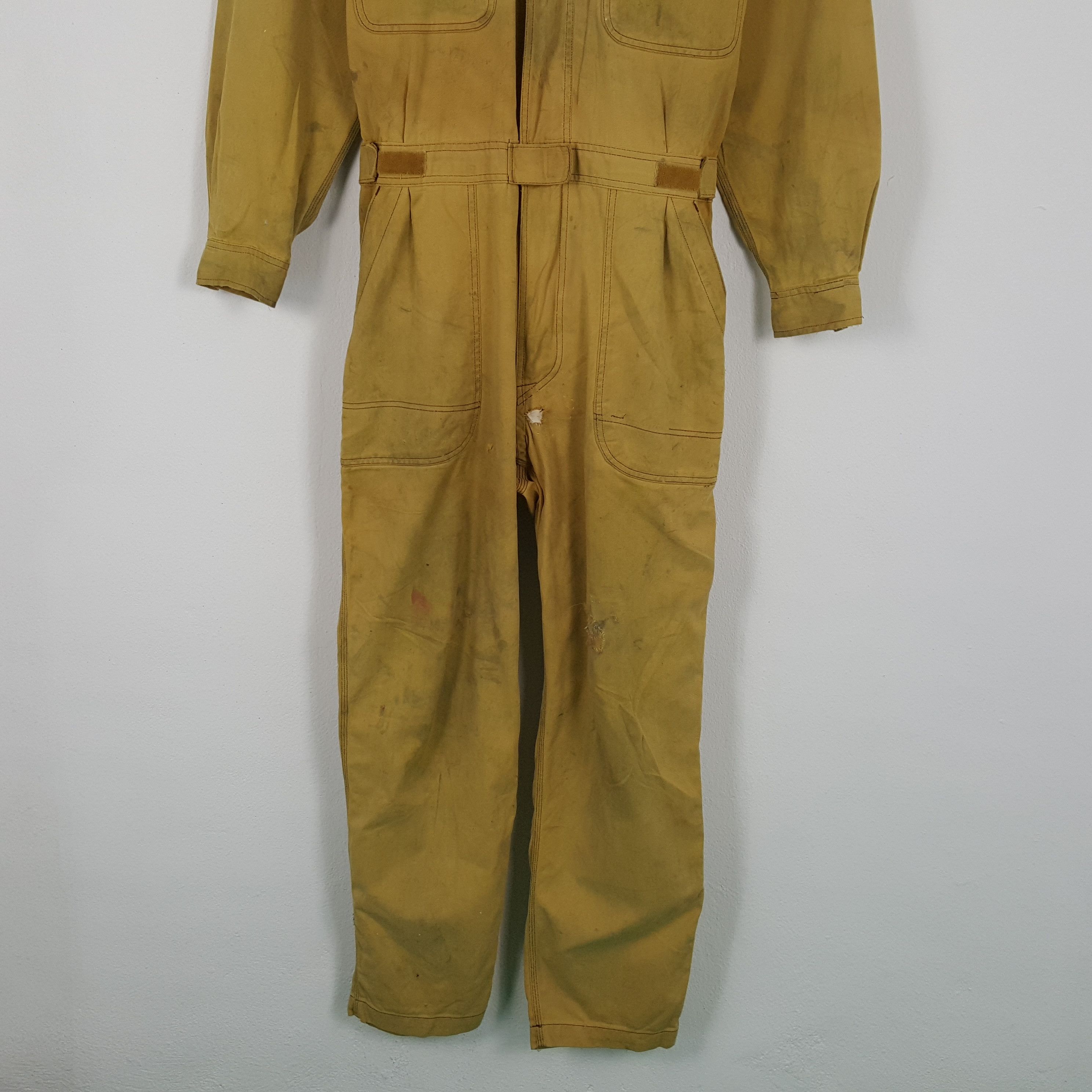 Japanese Brand × Vintage TOYOTA TECNO Motorsports Racing Style Coverall Jacket Size US M / EU 48-50 / 2 - 6 Thumbnail