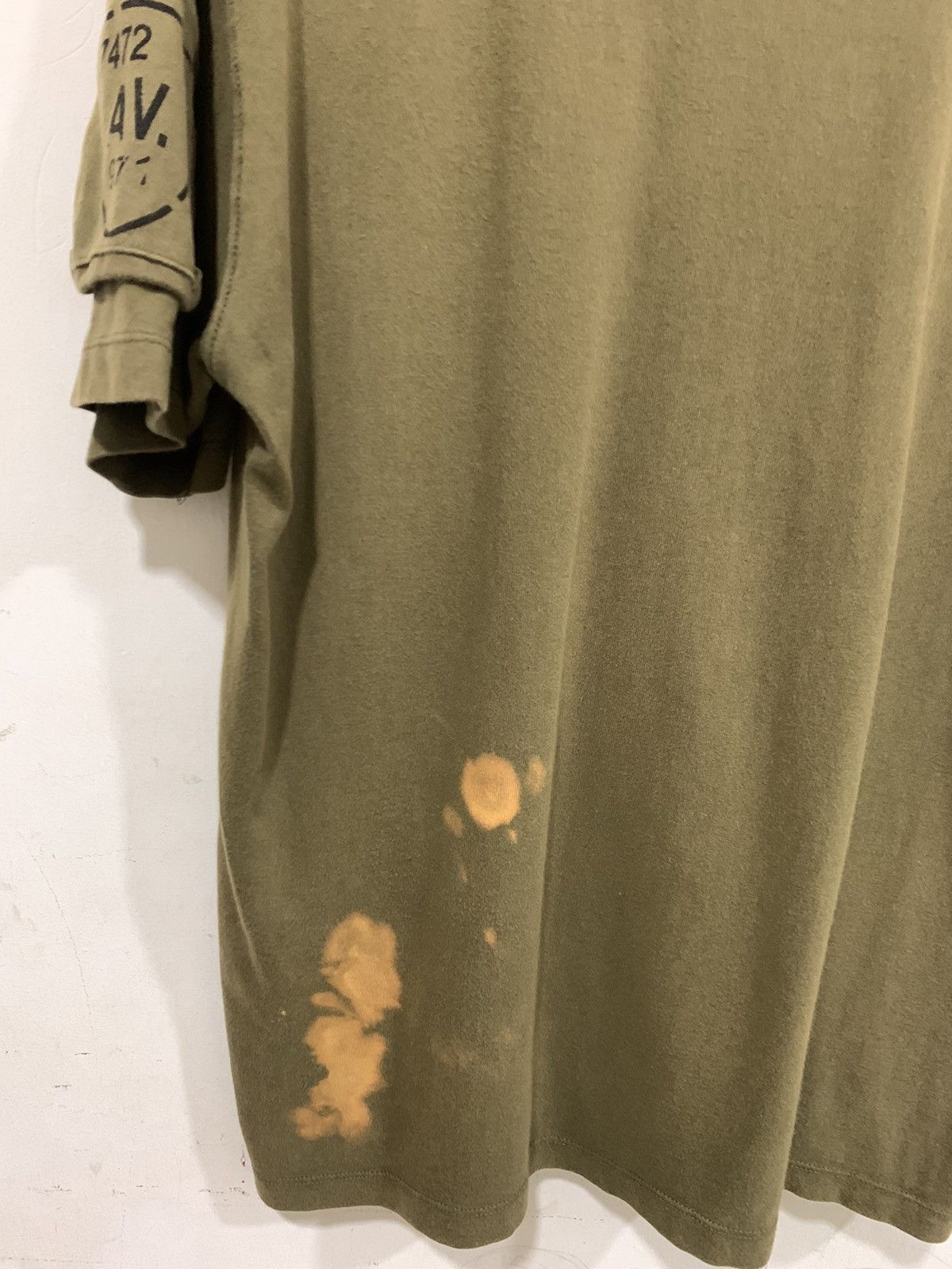 Avirex 🔥 🔥🔥 Avirex USA Army Style T-shirt Faded Colour Size US XL / EU 56 / 4 - 8 Thumbnail