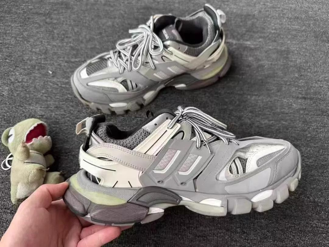 Balenciaga Balenciaga Track Black/Gray 42 Size US 9 / EU 42 - 4 Thumbnail