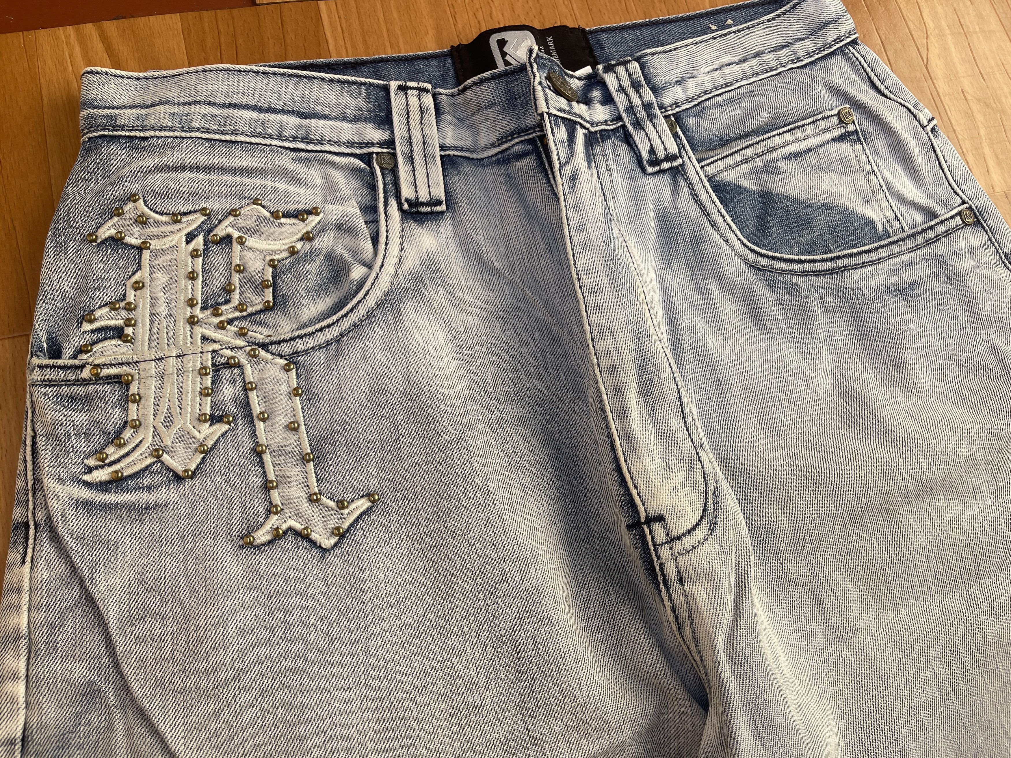 Karl Kani KARL KANI jeans, baggy, vintage Kani jeans, 90s hip hop W 32 Size US 32 / EU 48 - 10 Thumbnail