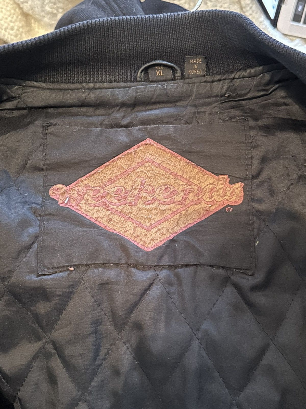 Vintage Leather Bomber Size US XL / EU 56 / 4 - 5 Thumbnail