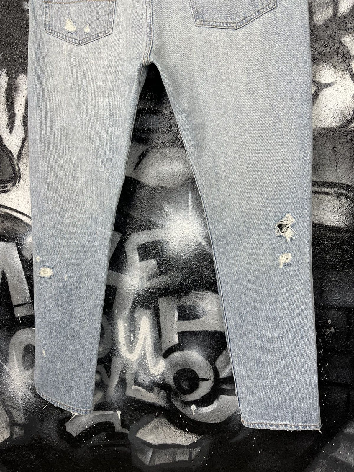 Denim & Supply Ralph Lauren Denim & Supply Ralph Lauren Distressed Denim Boyfriend Jeans Size 29" - 10 Thumbnail