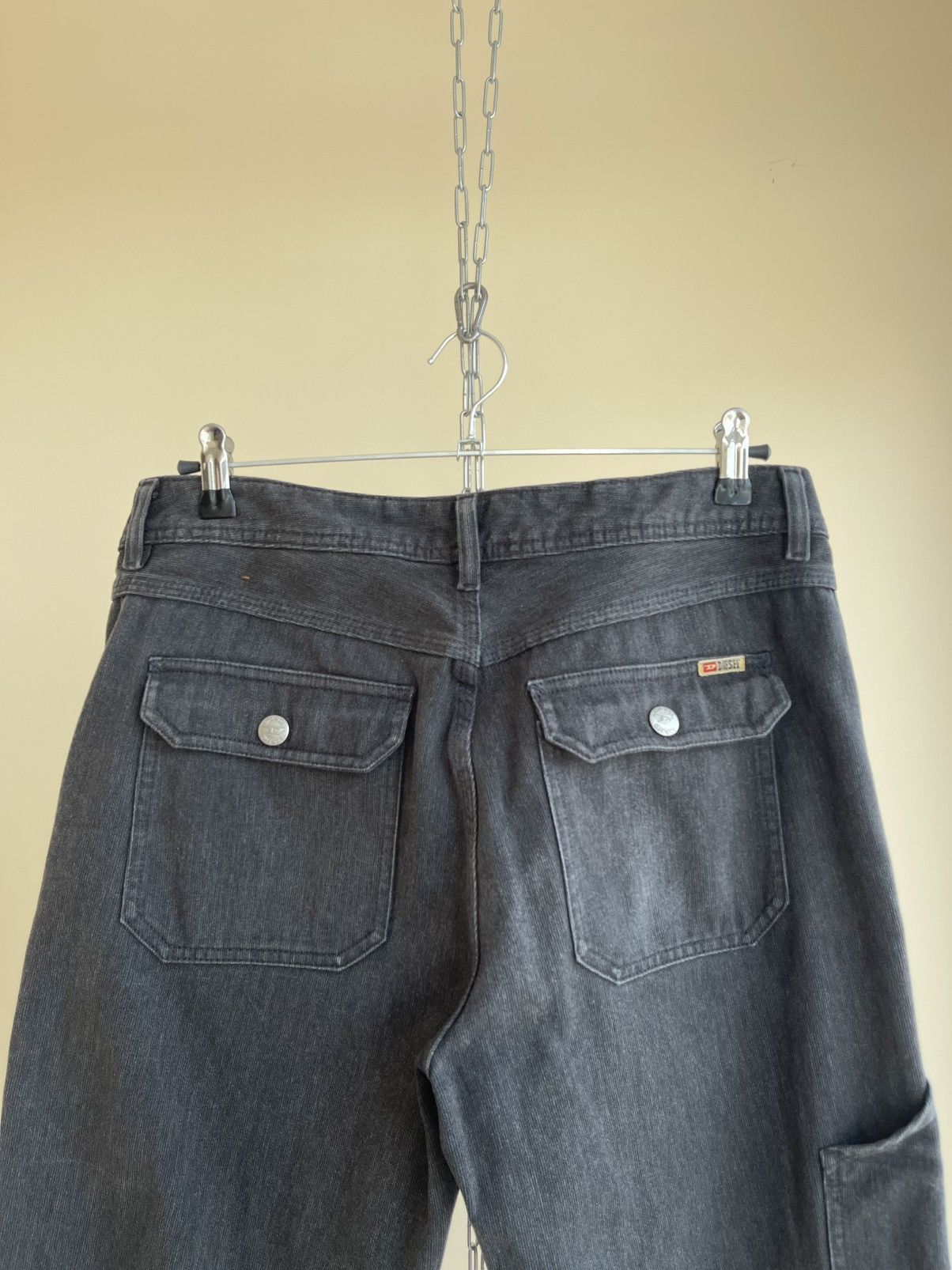 Diesel Walling Straight Fit Workwear Carpenter Pants 90s 2000s w32 Size US 32 / EU 48 - 11 Thumbnail