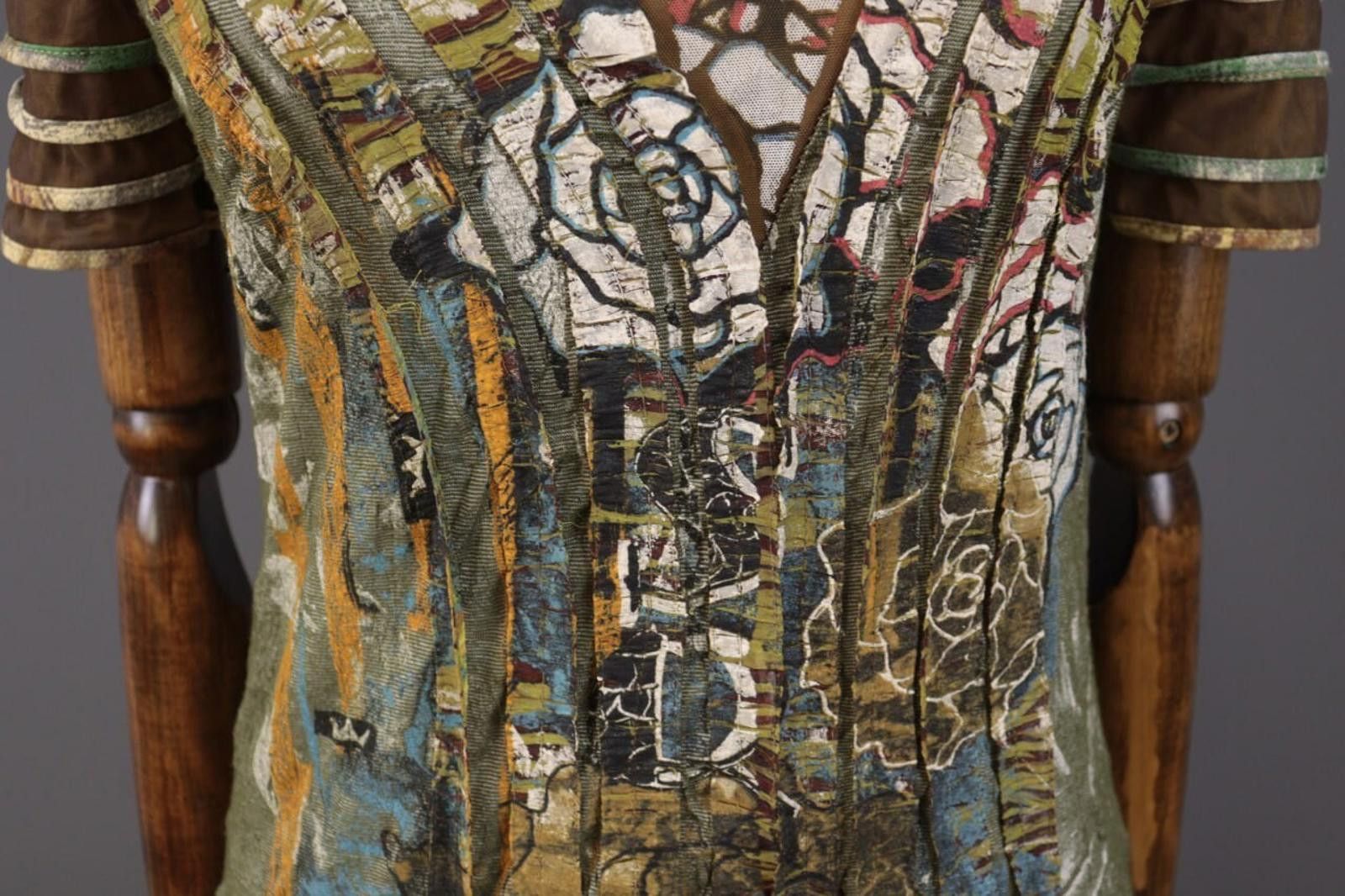 Designer Save The Queen Multicolor Abstract A-Line Dress Size M Size M / US 6-8 / IT 42-44 - 7 Thumbnail