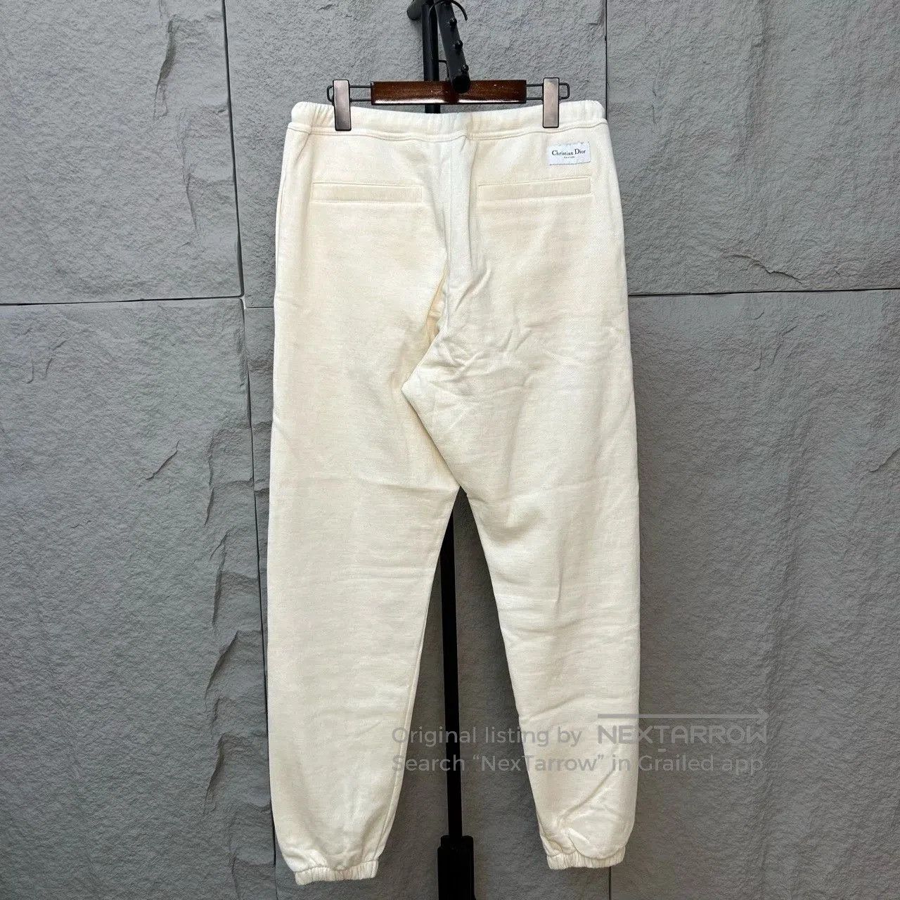 Dior dior white sports pants size m. Size 28" / US 6 / IT 42 - 2 Thumbnail