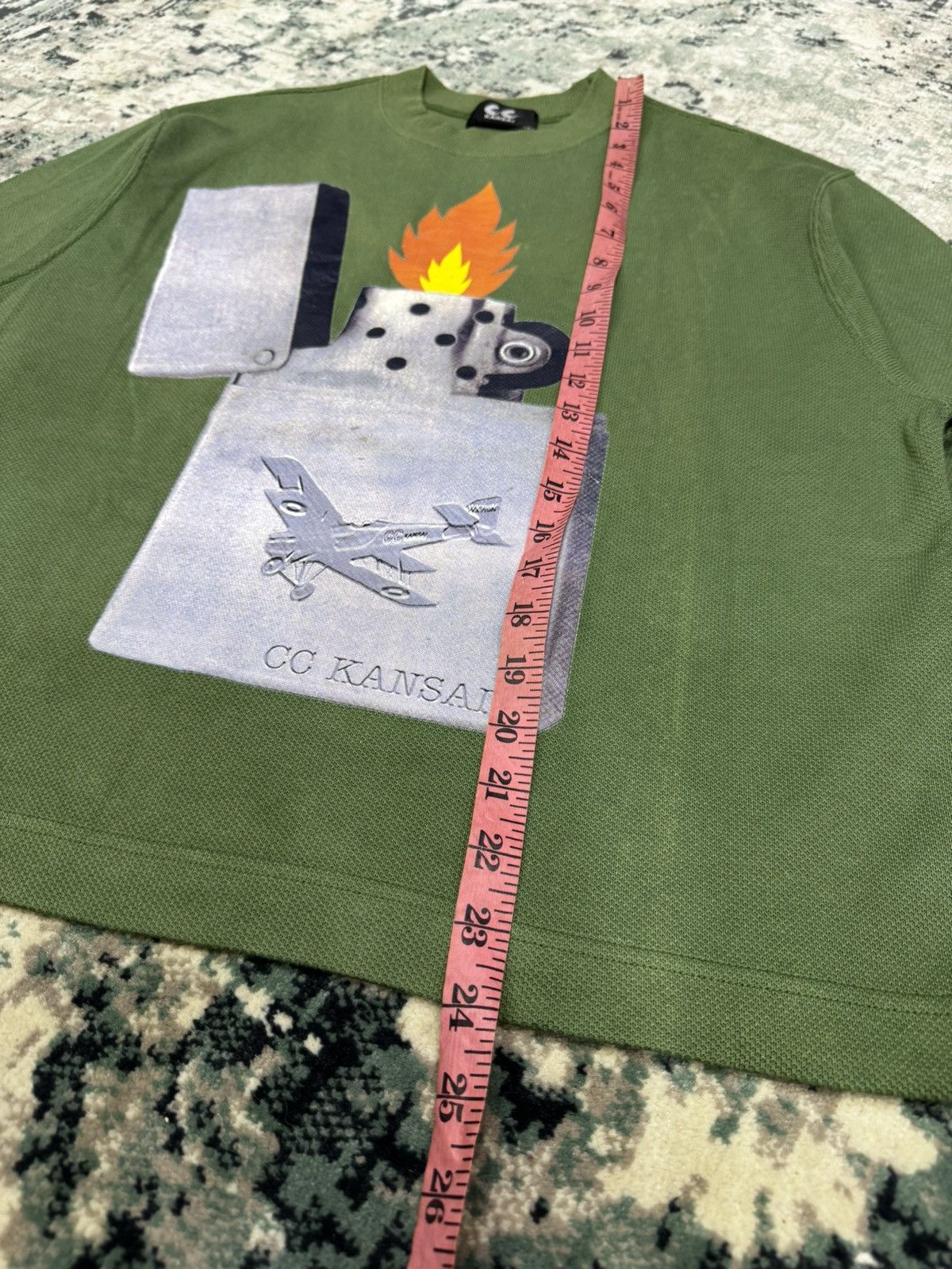 Kansai Yamamoto × Vintage CC KANSAI LIGHTER MOTIVE SHIRT Size US M / EU 48-50 / 2 - 3 Thumbnail