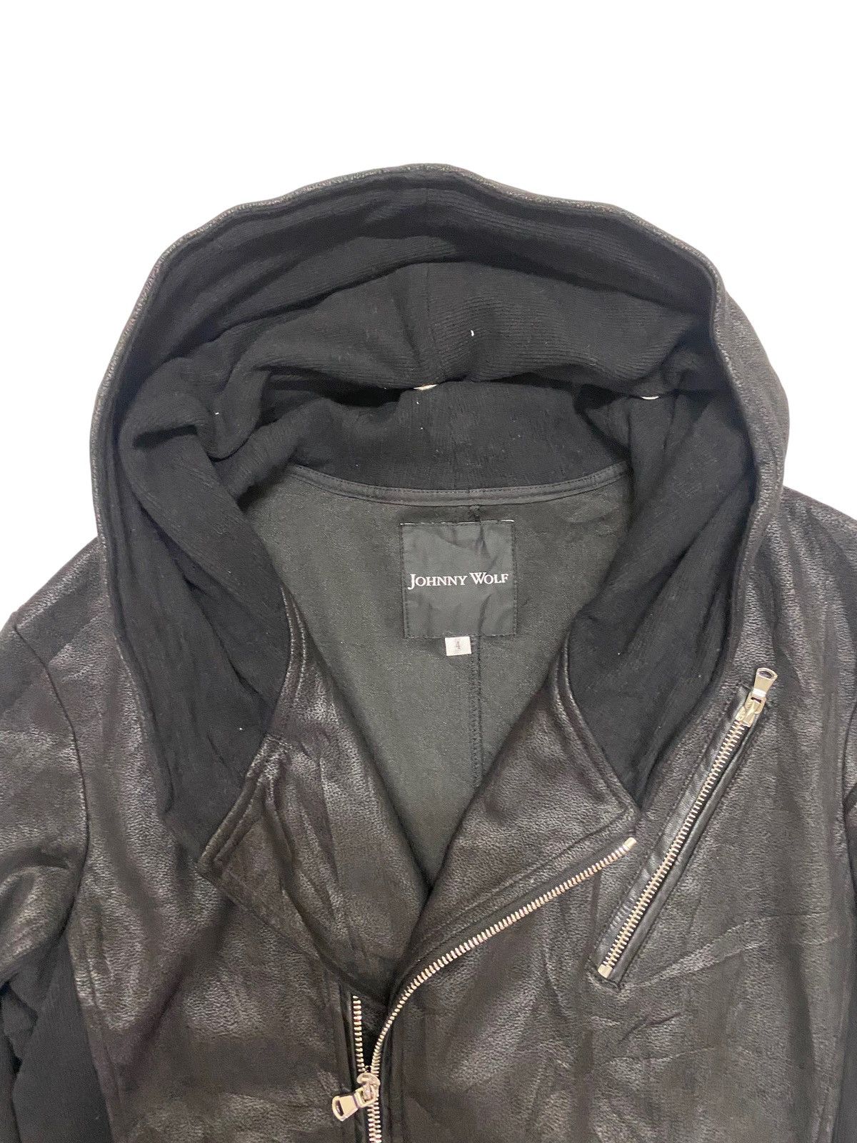 BUFFALO BOBS Johnny Wolf Gentleman Asymmetric Hoodie Jacket Size US S / EU 44-46 / 1 - 3 Thumbnail