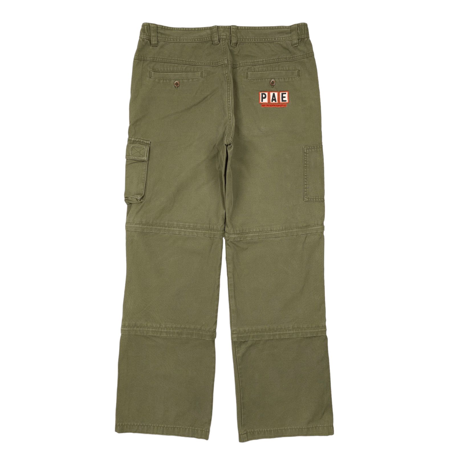 Japanese Brand × Vintage 💎 33/32 Detachable Legs 2 in 1 Shorts Pants Cargo Y2K Size US 33 - 4 Thumbnail
