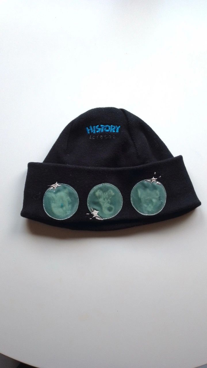 Iceberg Vintage 2000 Iceberg History Beanie Hat OSFA Size ONE SIZE - 1 Thumbnail
