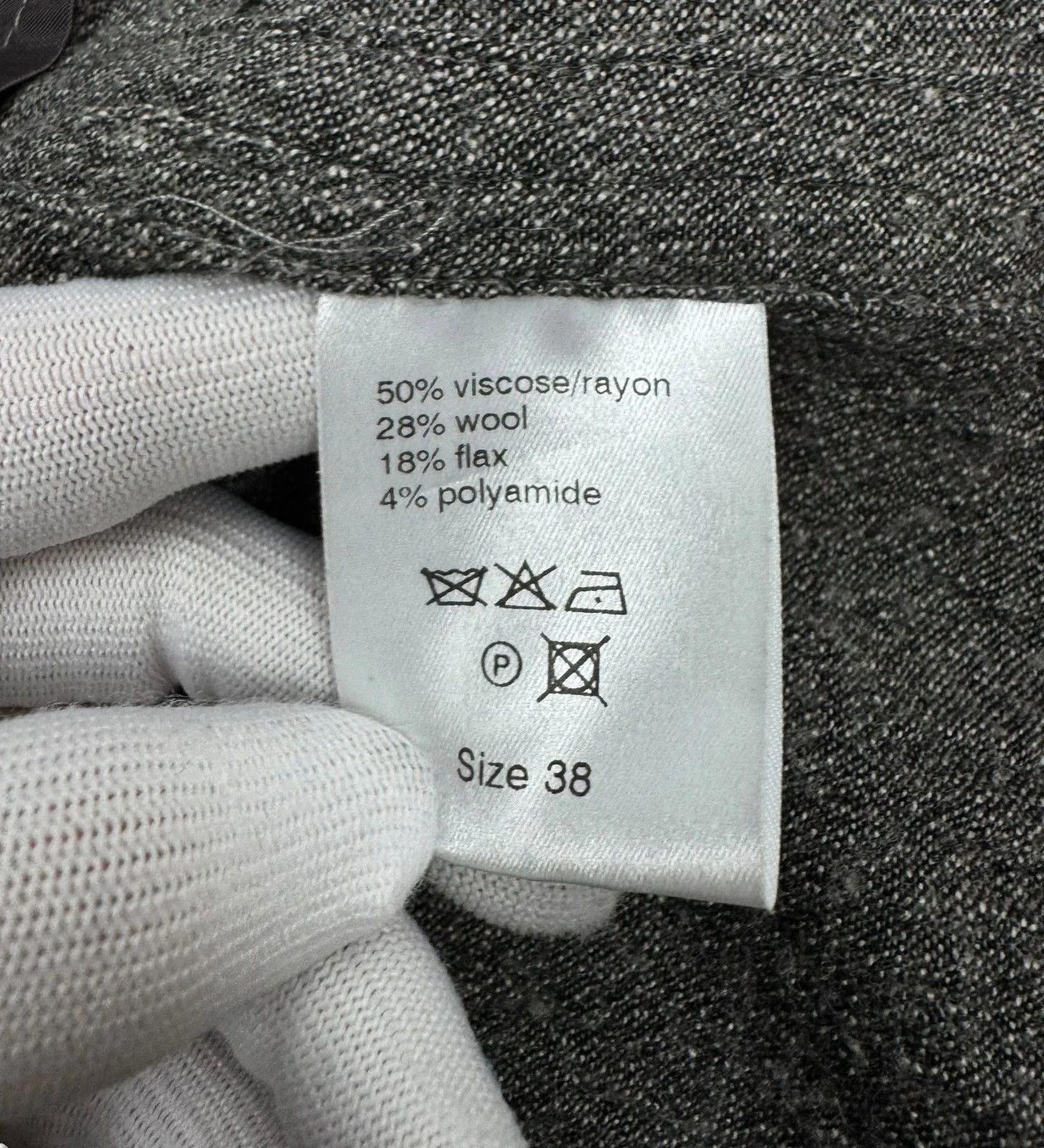 Other Sulu Kerstin Bernecker Jacket Wool Flax size 38 Size S / US 4 / IT 40 - 11 Thumbnail