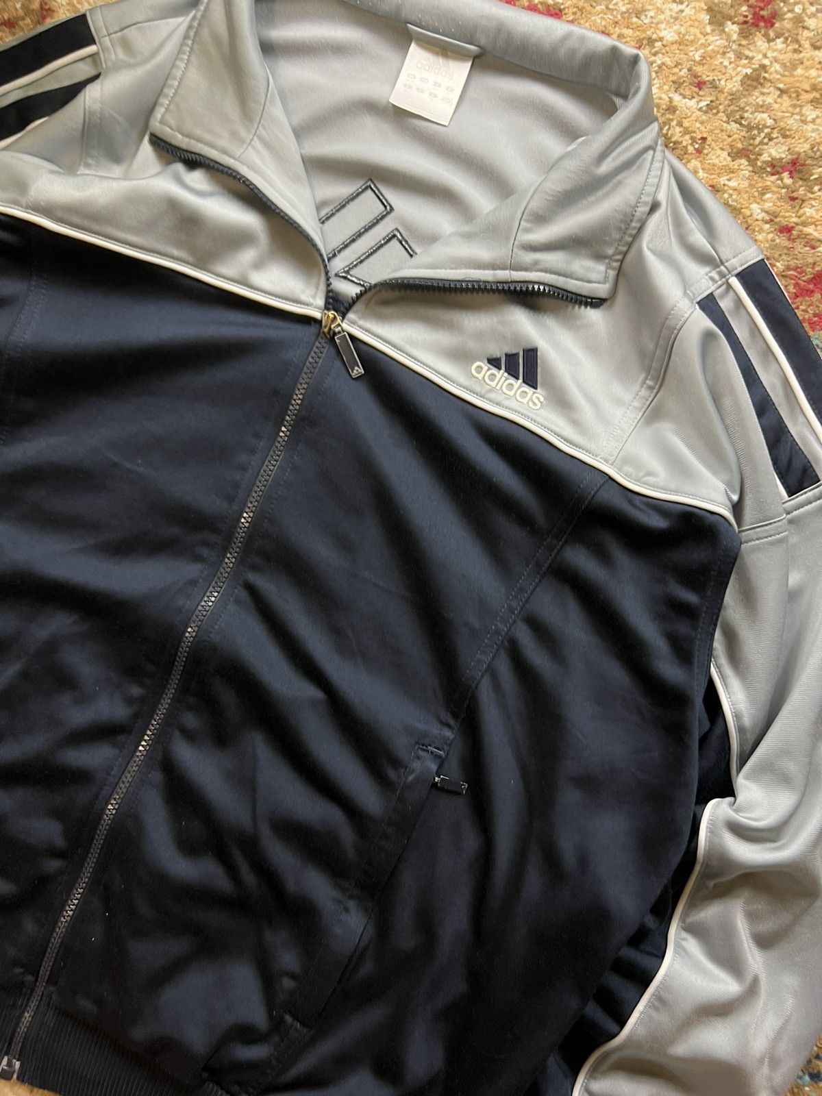 🪬 90’a ADIDAS BIG BACK LOGO RETRO TRACK JACKET Y2K