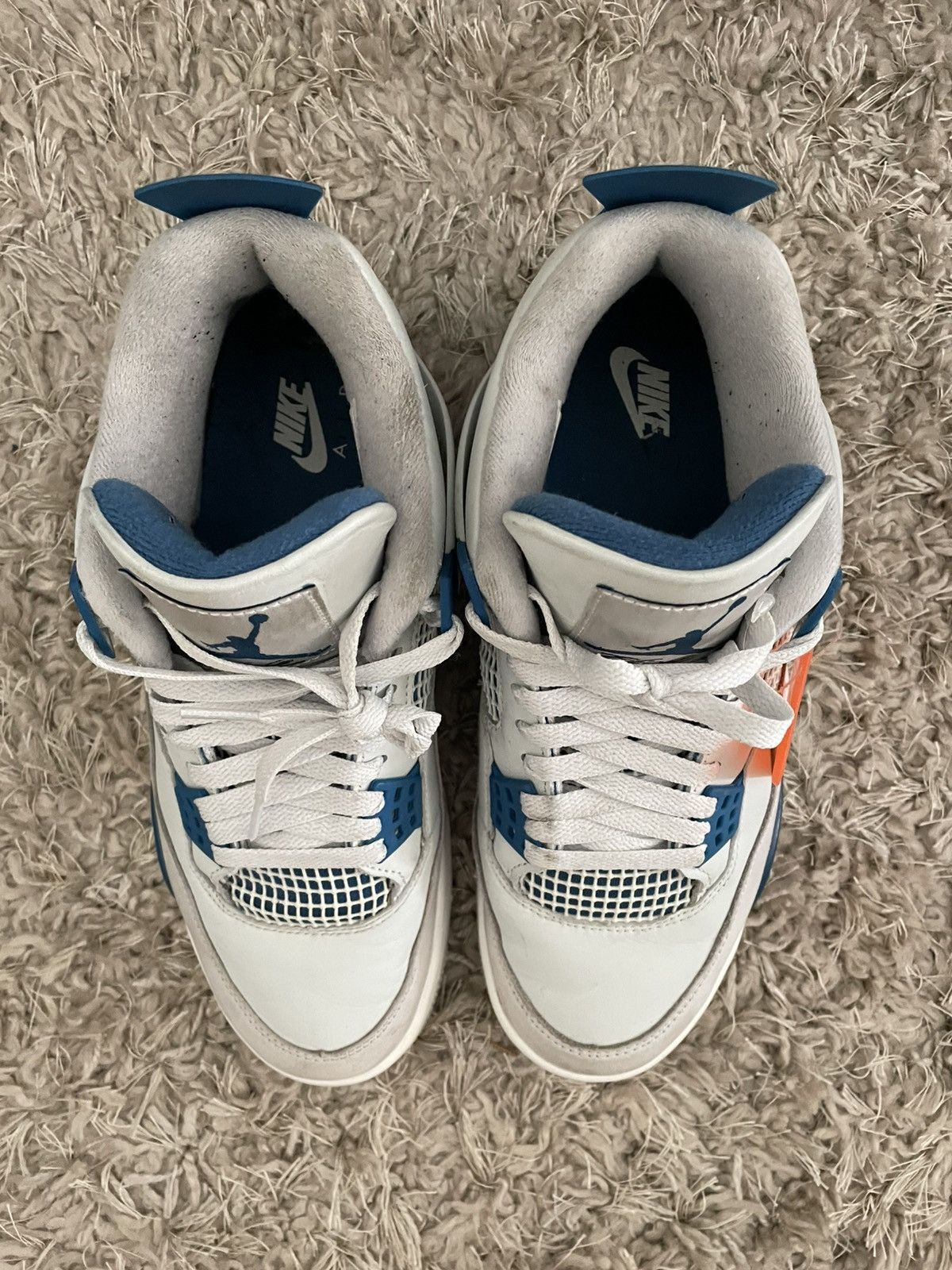 Jordan Brand Jordan 4 Military Blue Size US 8.5 / EU 41-42 - 6 Thumbnail