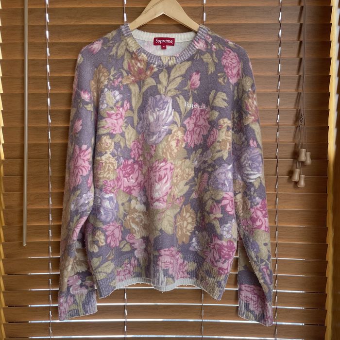 Supreme Supreme Floral Sweater | Grailed