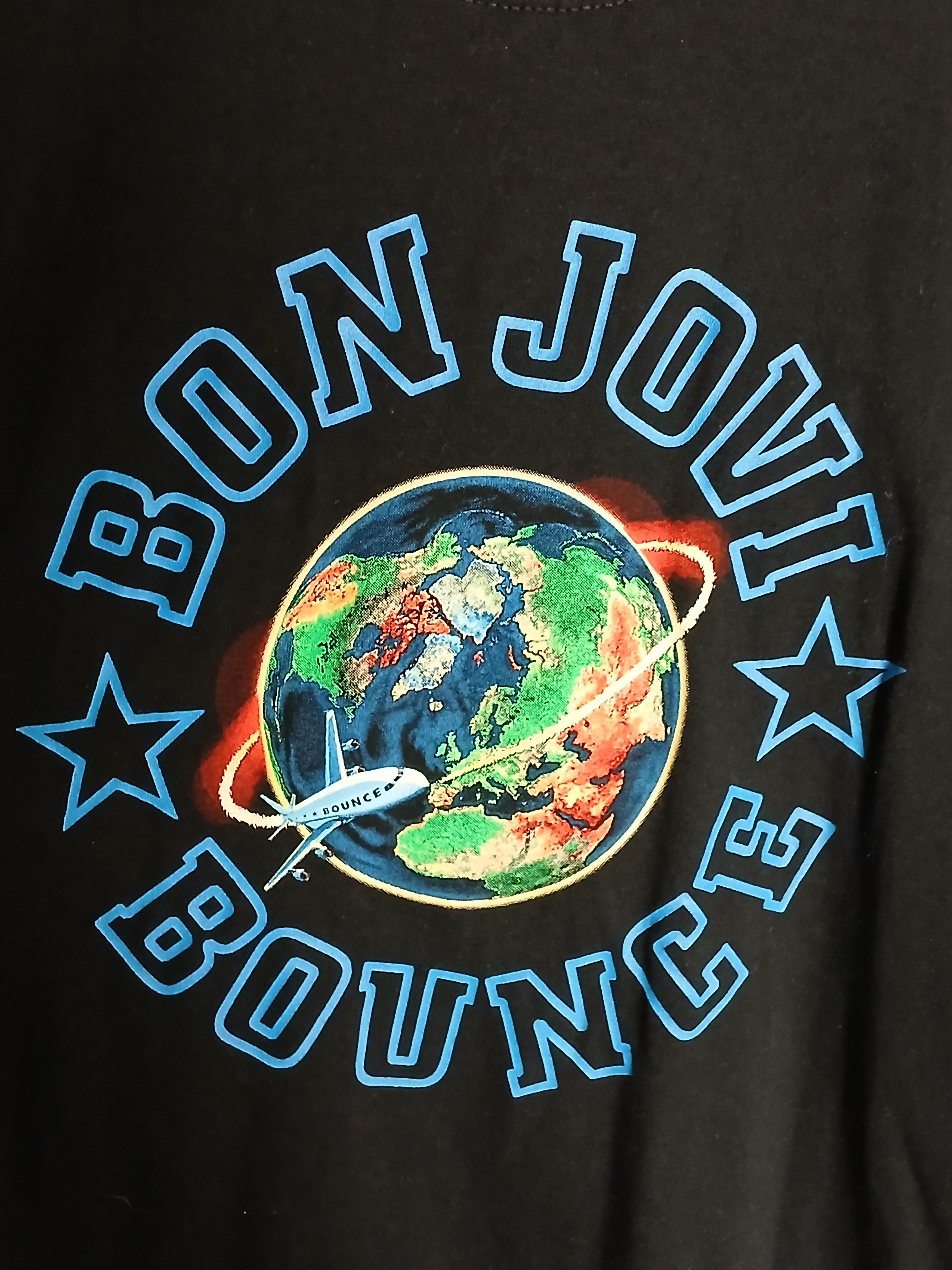 Band Tees × Bon Jovi × Vintage Vintage 2003 Bon Jovi Bounce World Tour T-Shirt Size US XL / EU 56 / 4 - 3 Thumbnail
