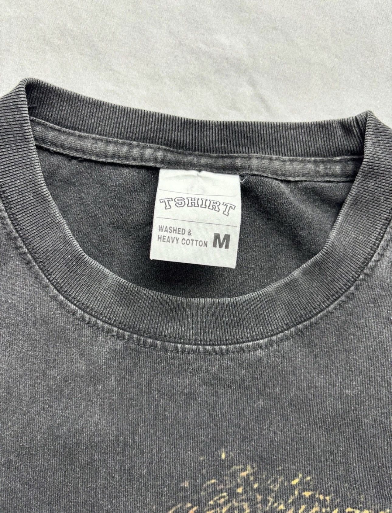 Other Kanye West Graphic Heavyweight Tee — Washed Black — Medium Size US M / EU 48-50 / 2 - 2 Thumbnail