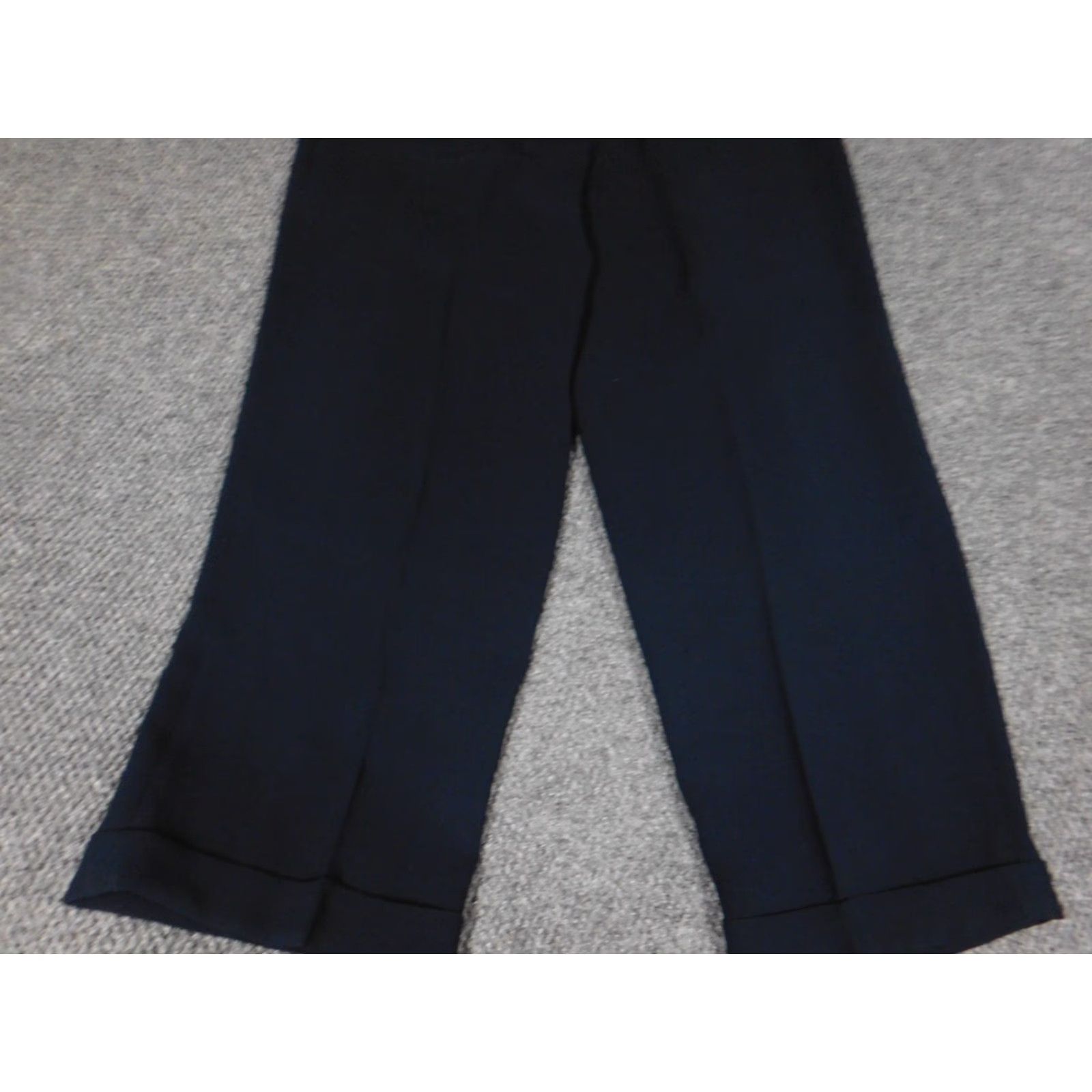 Jones New York Jones New York Womens Pants 14 Blue Straight Zip Trousers Dress Pants Regular 30in Inseam Pockets Size 36" / US 14 / IT 50 - 6 Thumbnail