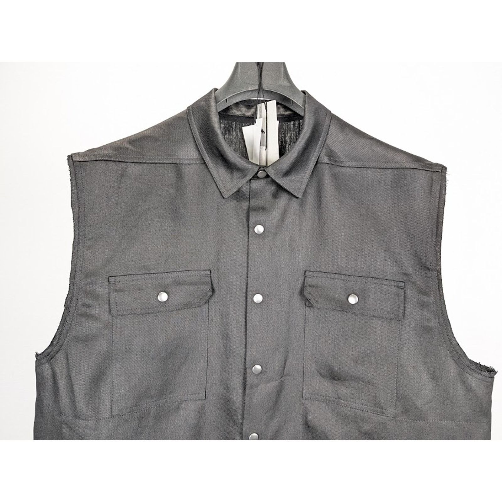 Rick Owens o1rshd1 Jumbo Sl Outershirt in Black Size US L / EU 52-54 / 3 - 7 Thumbnail