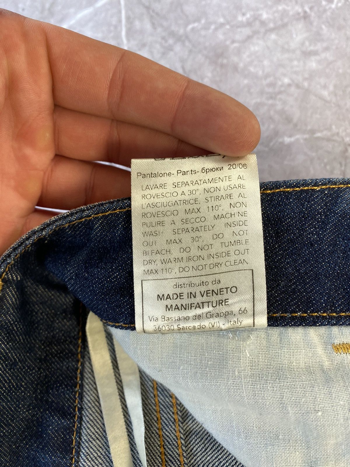 Designer × Vintage Rare Tramarossa Luxury Denim Brand Blue Jeans Vintage Y2K Size 25" / US 0 / IT 36 - 13 Thumbnail